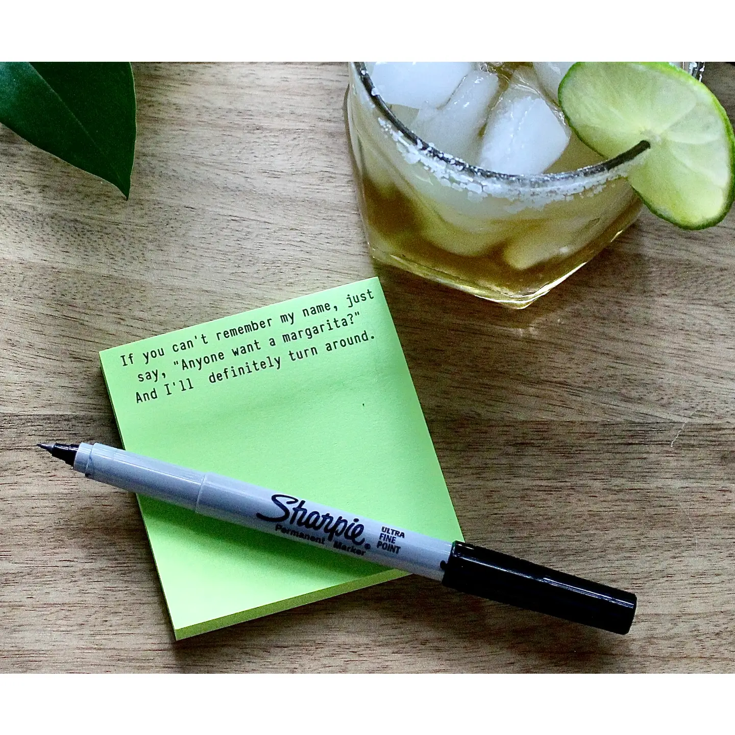 Anyone Want A Margarita Sticky Notes - Image 2