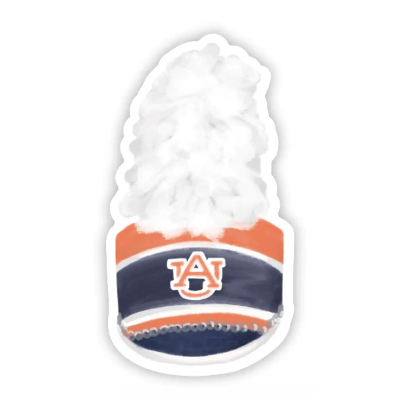 Auburn University Band Hat Sticker