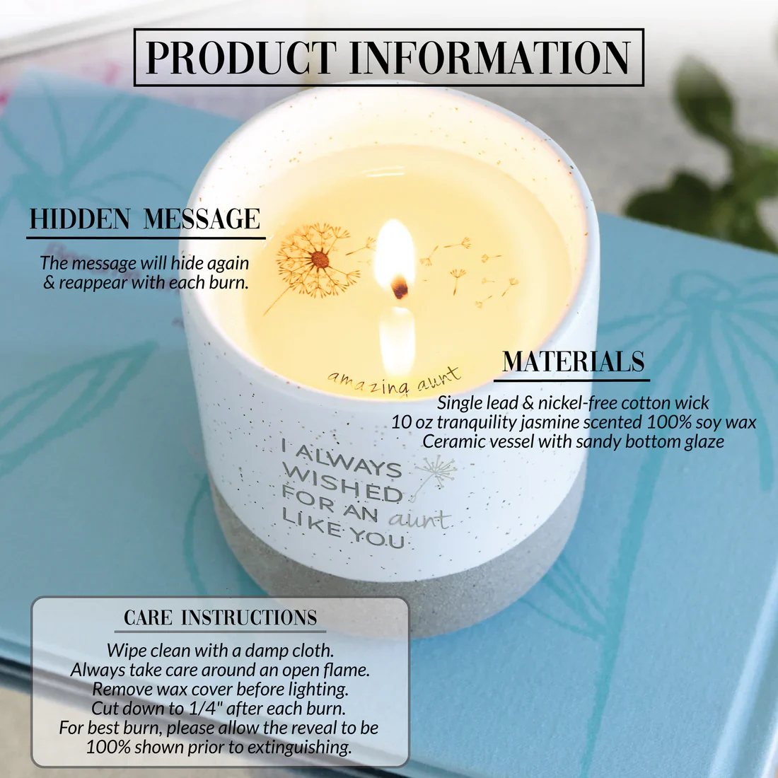 Aunt Like You Wax Reveal Candle - Image 2