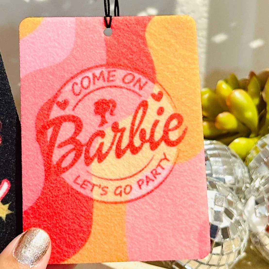 Barbie Party Freshie | Leather
