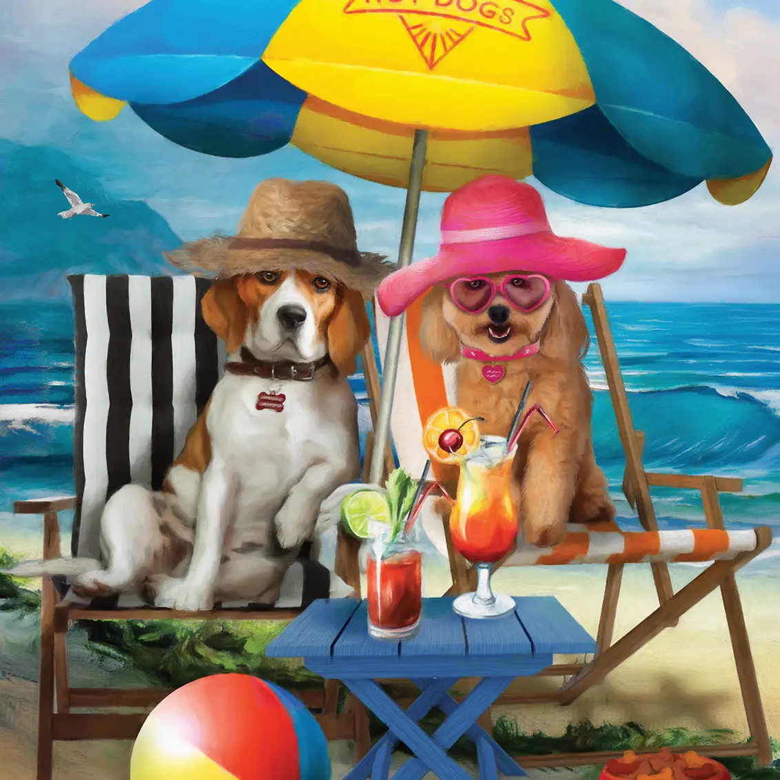 Beach Dogs Puzzle