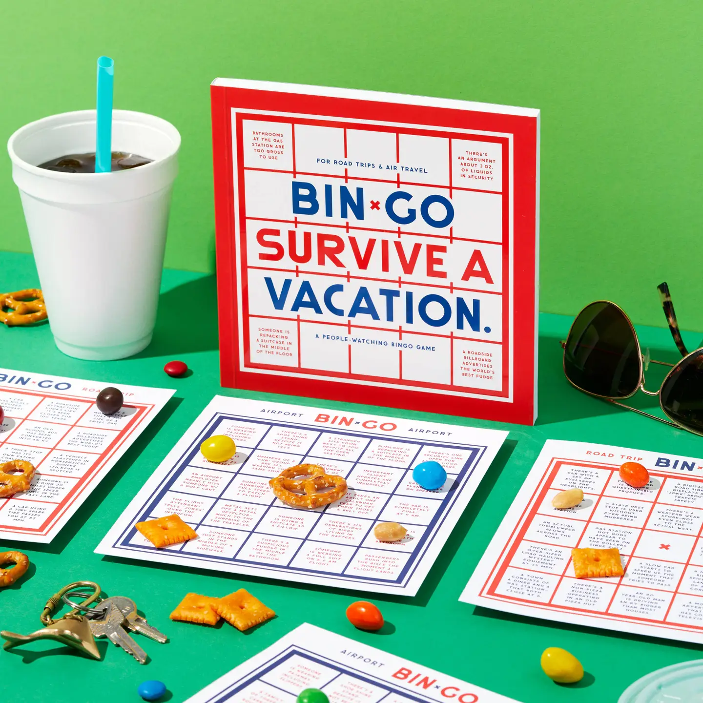 Bin-Go Survive A Vacation Bingo Book - Image 2