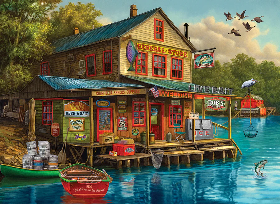 Bob's Beer & Bait Puzzle - Image 2