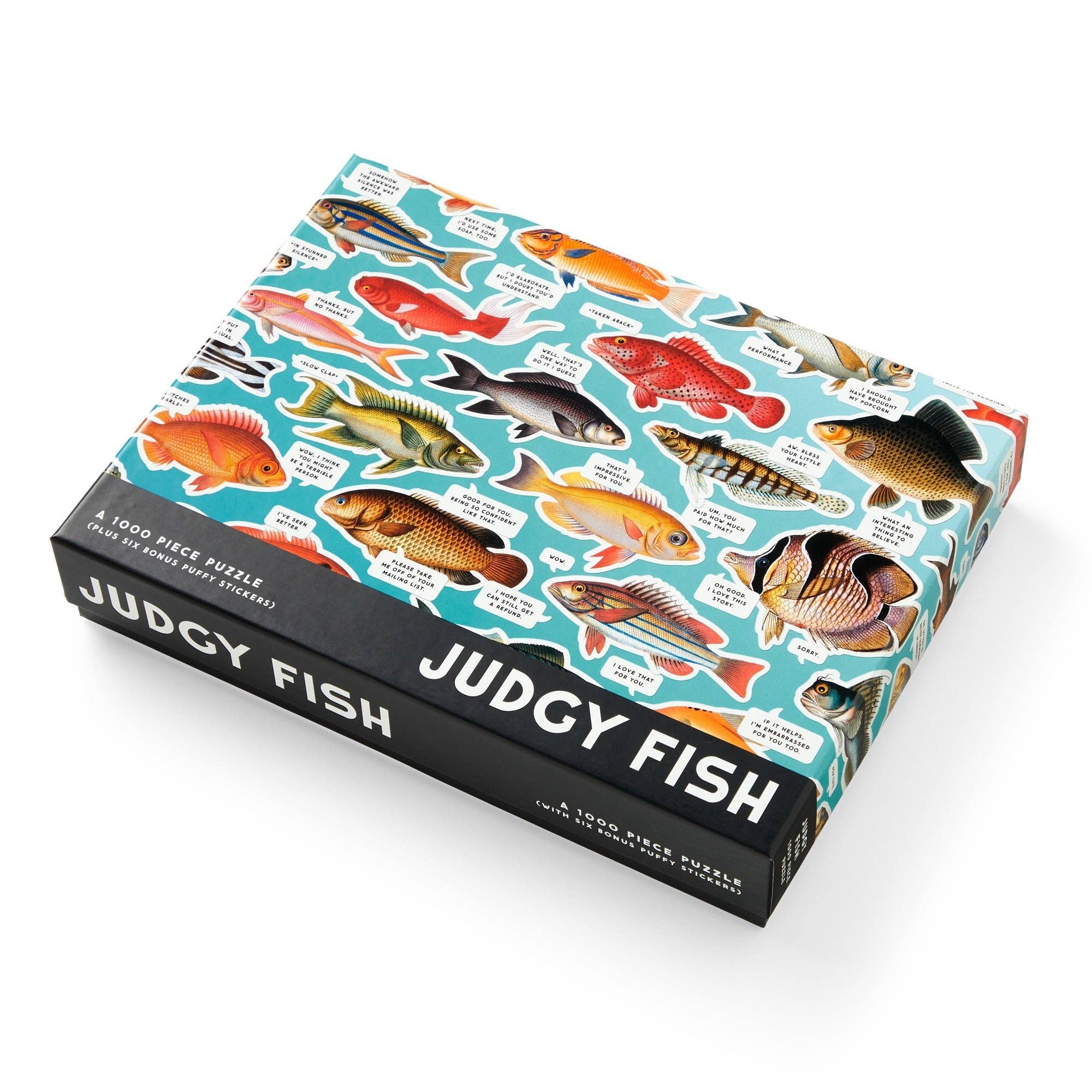 Brass Monkey Judgy Fish 1000 Piece Puzzle - Image 2