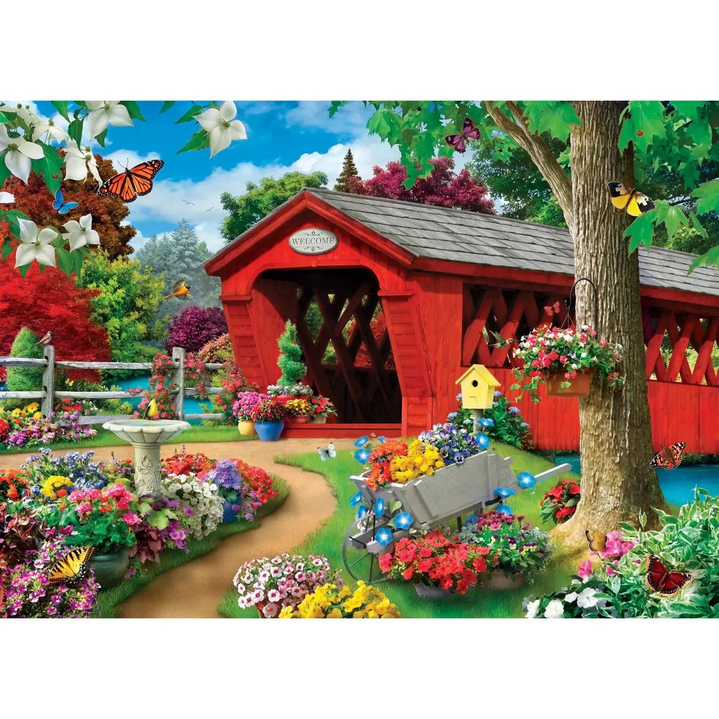 Butterfly Bridge Puzzle