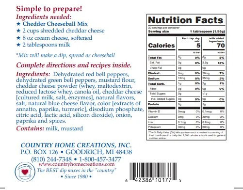 Cheddar Cheeseball Mix - Image 2