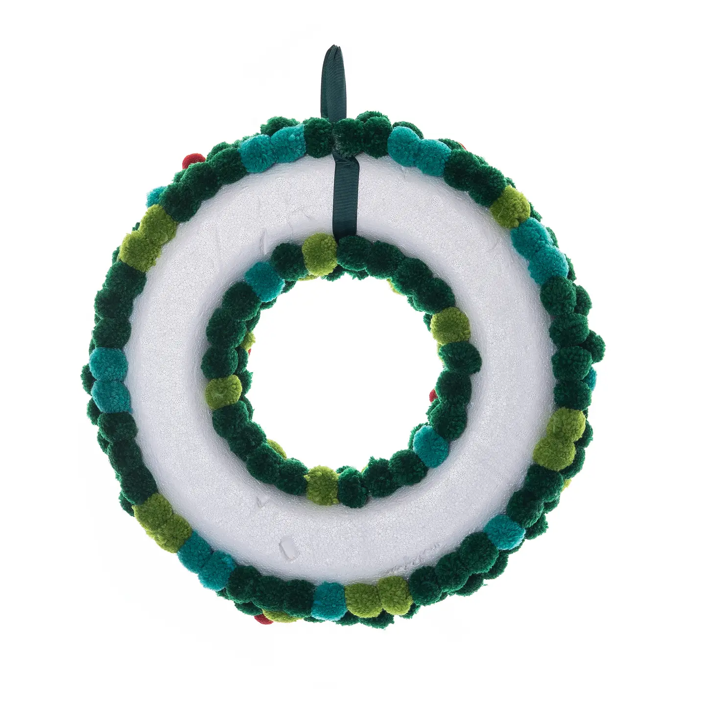 Christmas Pom Pom Wreath - Image 2