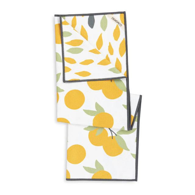 Citrus Orange Reversible Towel