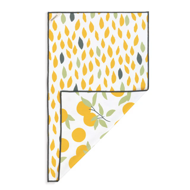 Citrus Orange Reversible Towel - Image 2