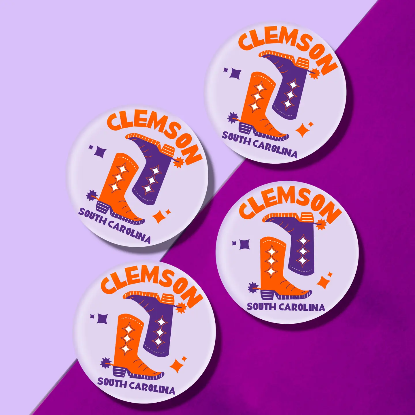 Clemson, SC Coaster - Image 2