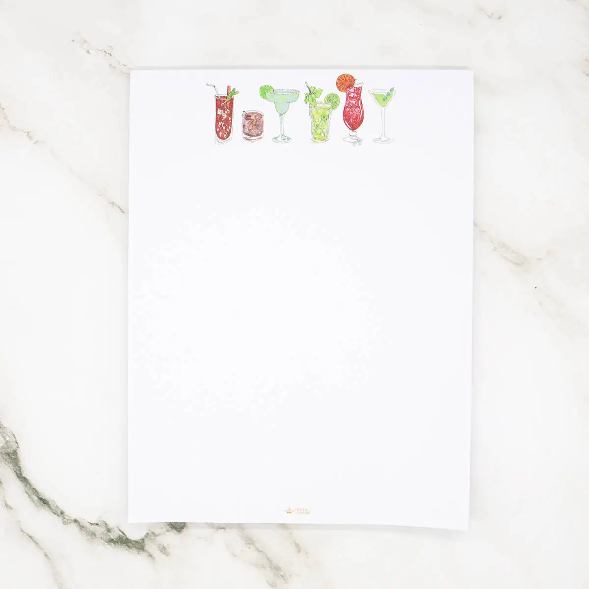 Cocktails Notepad