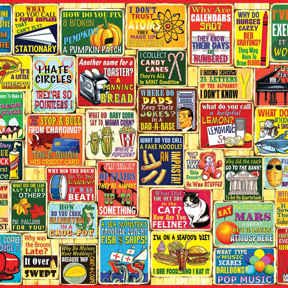 Dad Jokes Puzzle