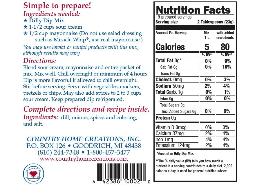 Dilly Dip Mix - Image 3