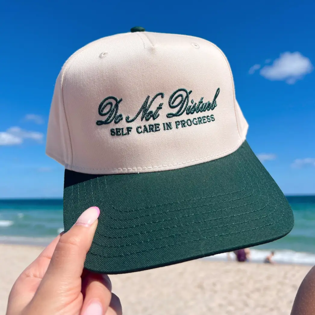 Do Not Disturb Vintage Trucker Hat - Image 2