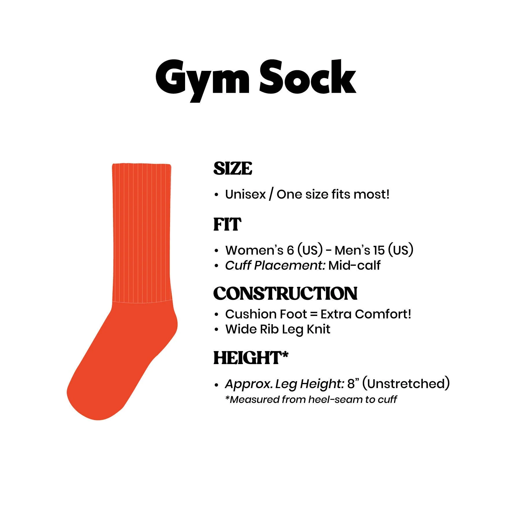 Easily Distracted By Books Gym Crew Socks - Image 4