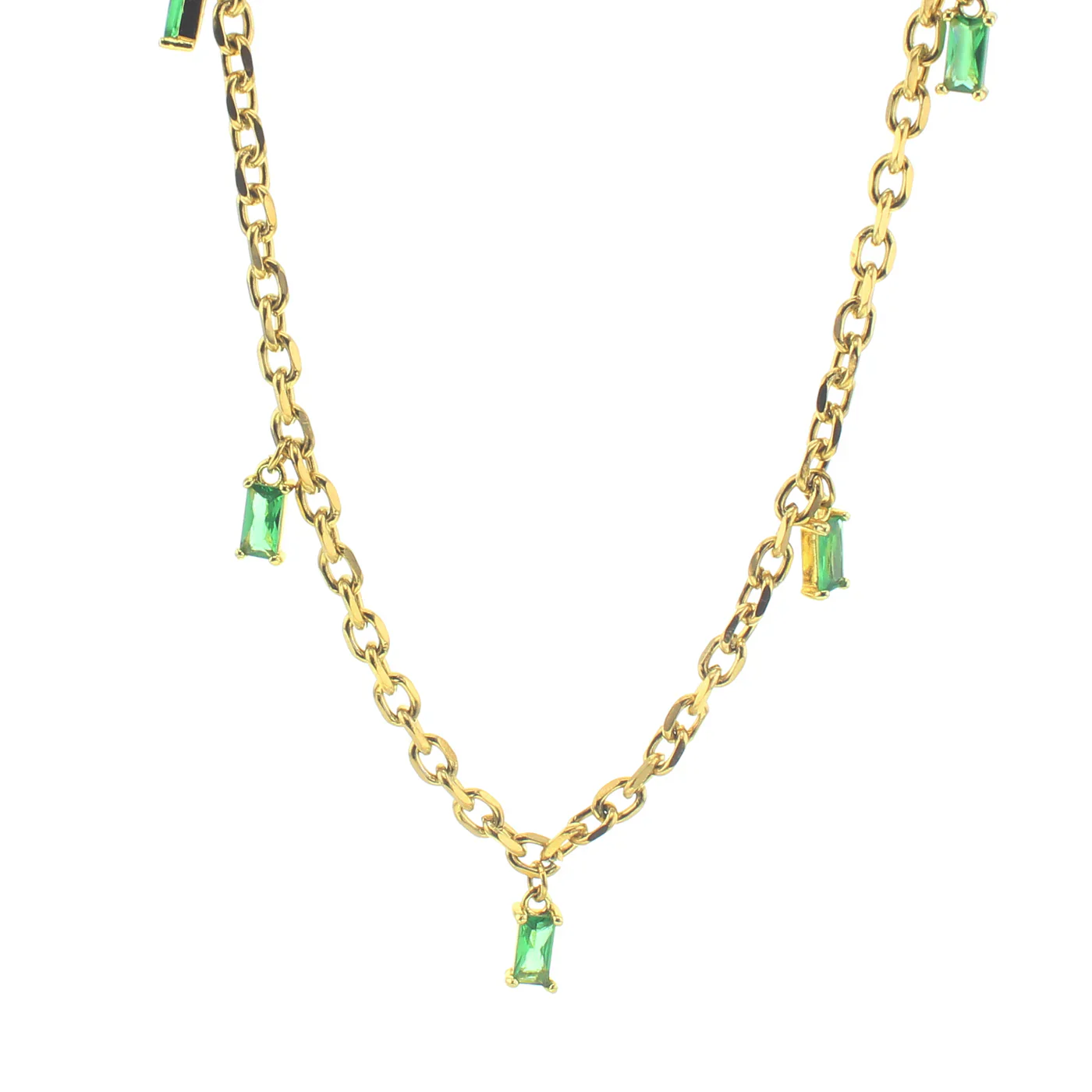 Ella Necklace | Emerald