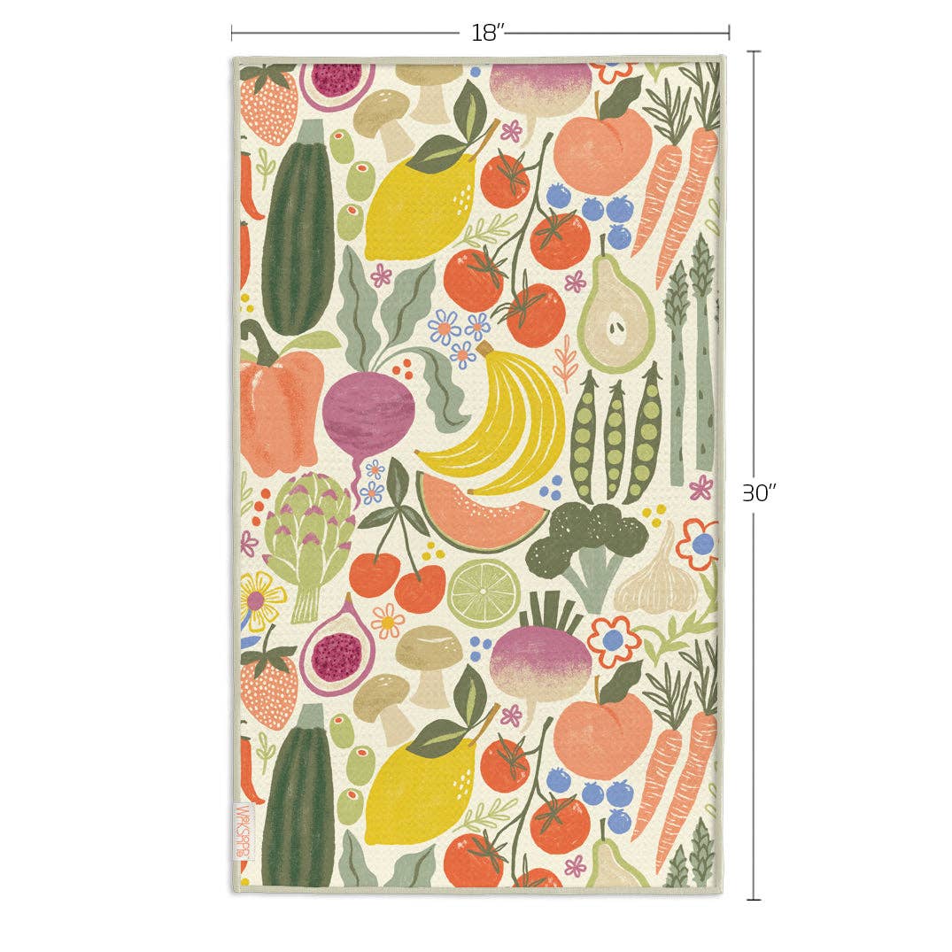 Farm Stand Ultra Absorbent Microfiber Kitchen Towel - Image 6