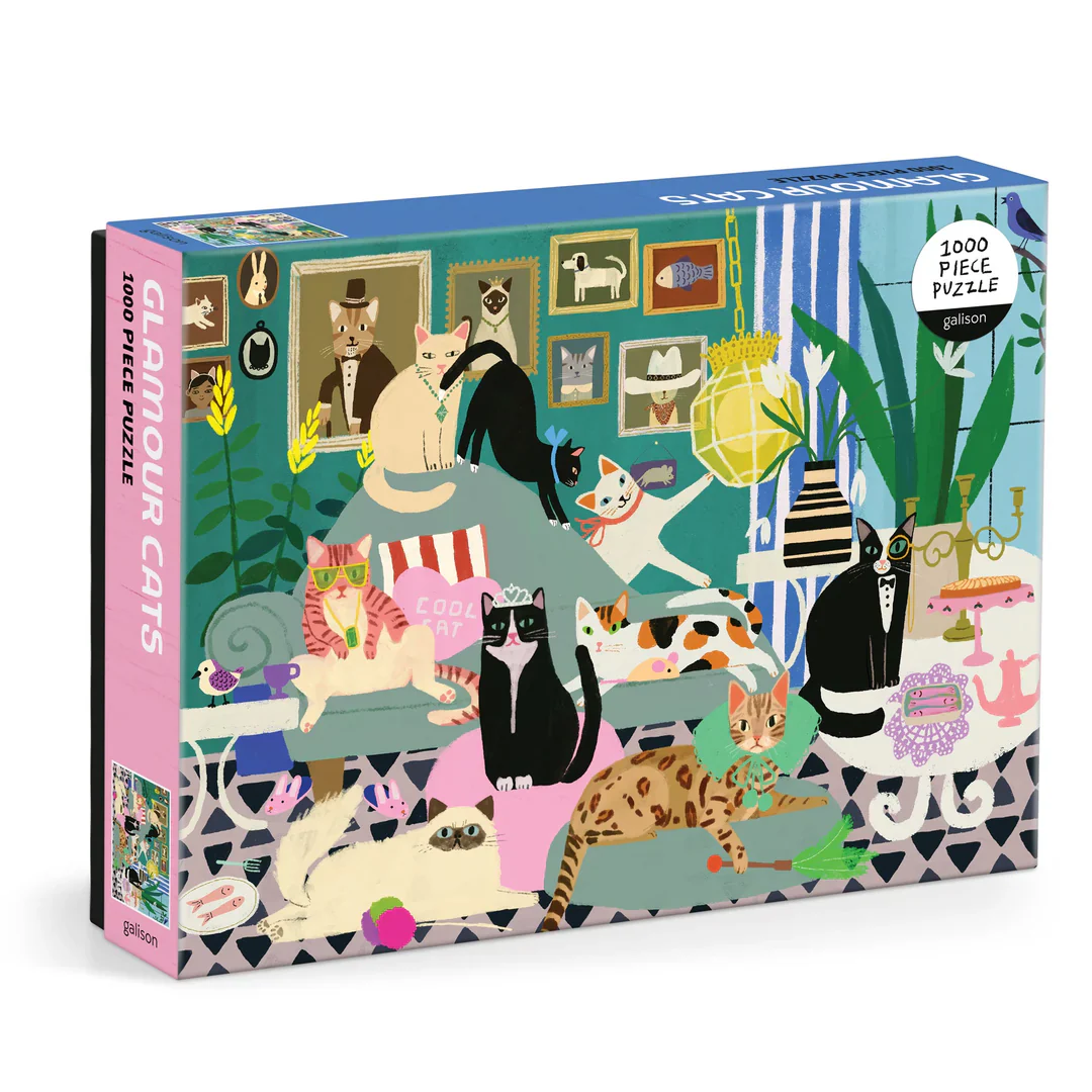 Glamor Cats 1000 Piece Puzzle