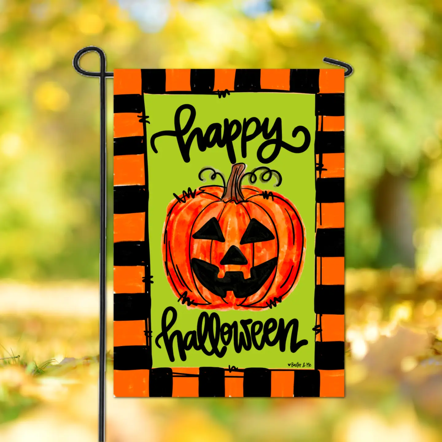 Happy Halloween Garden Flag