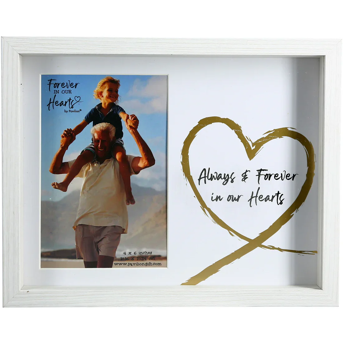 Hearts Shadow Box Frame