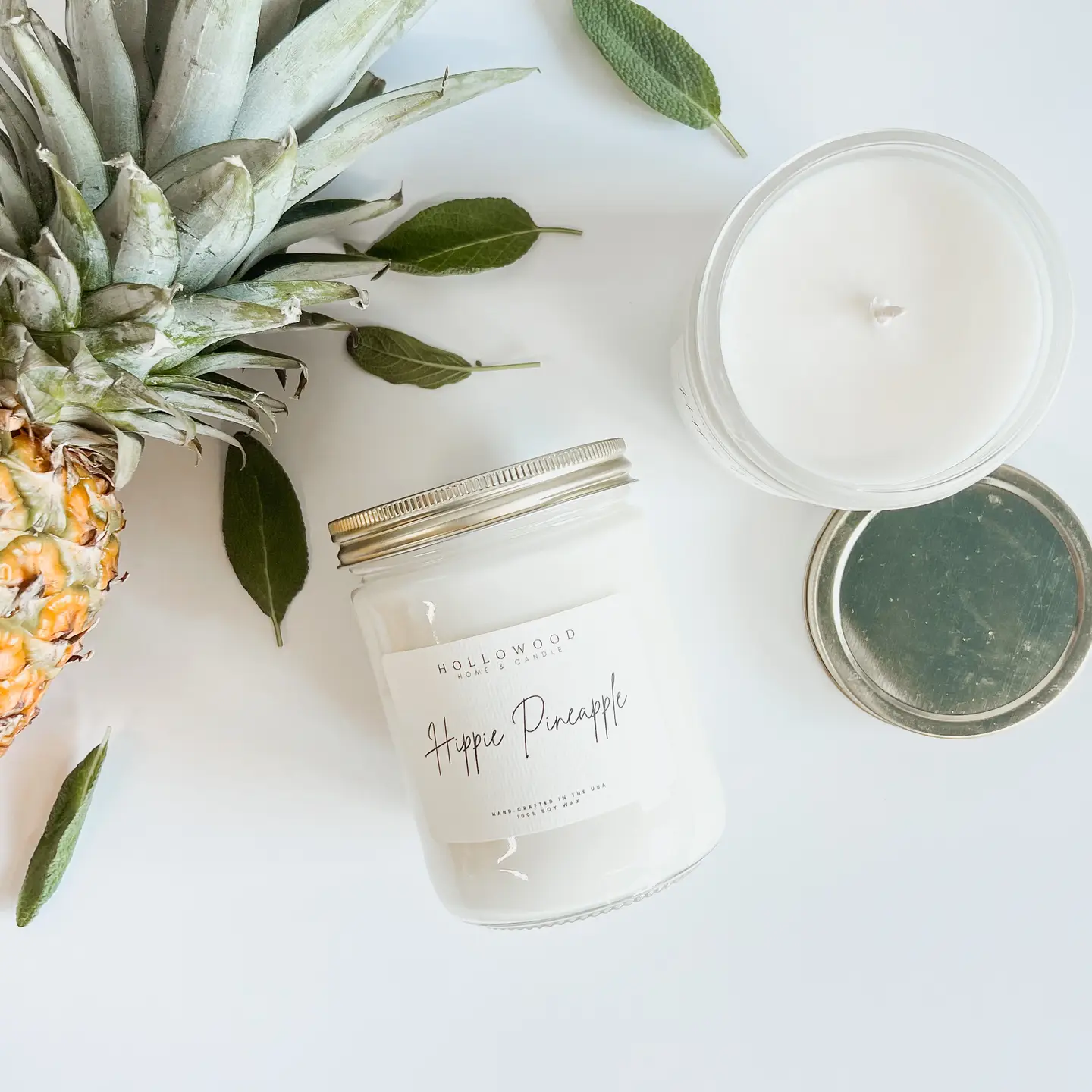 Hippie Pineapple Candle