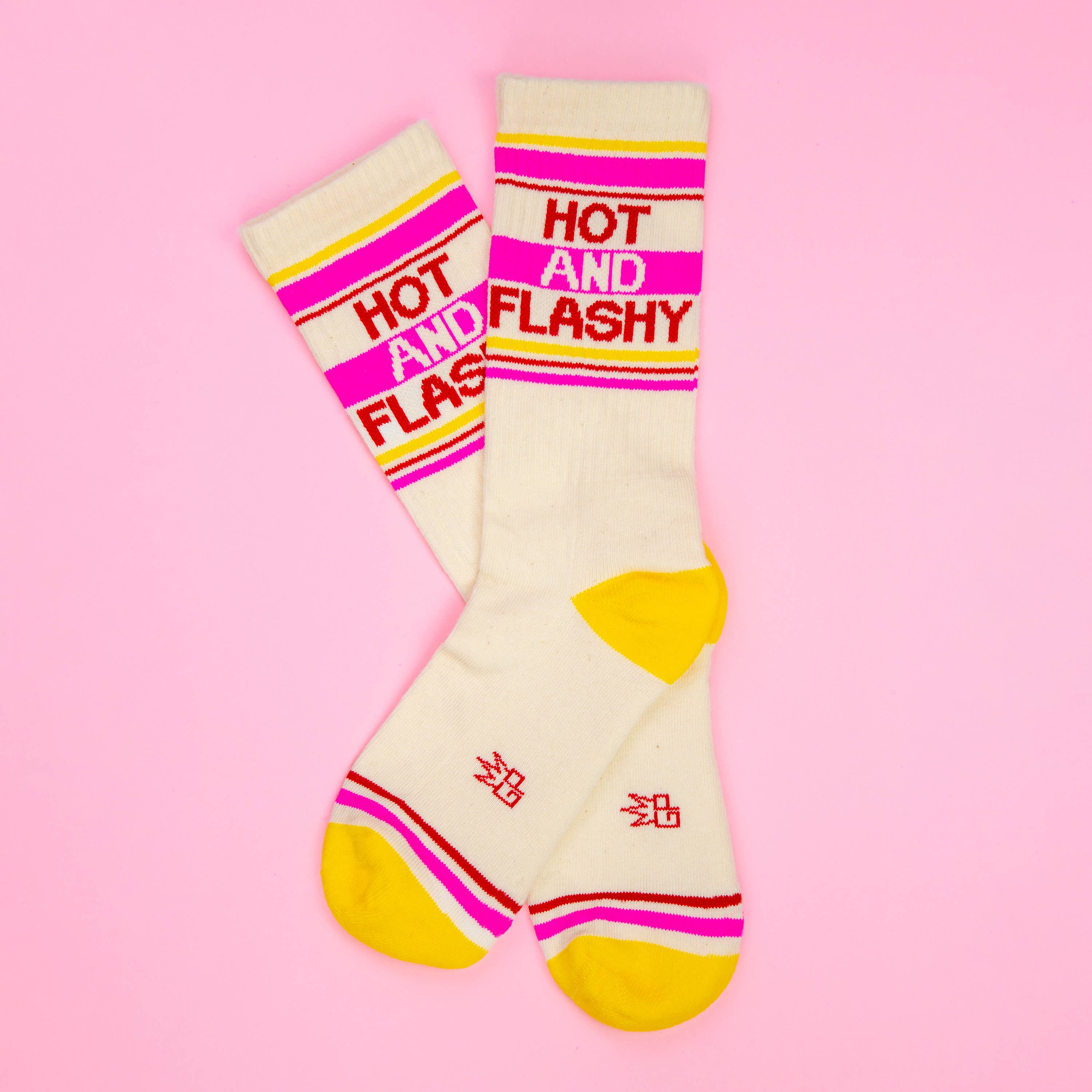 Hot and Flashy Gym Crew Socks - Image 2