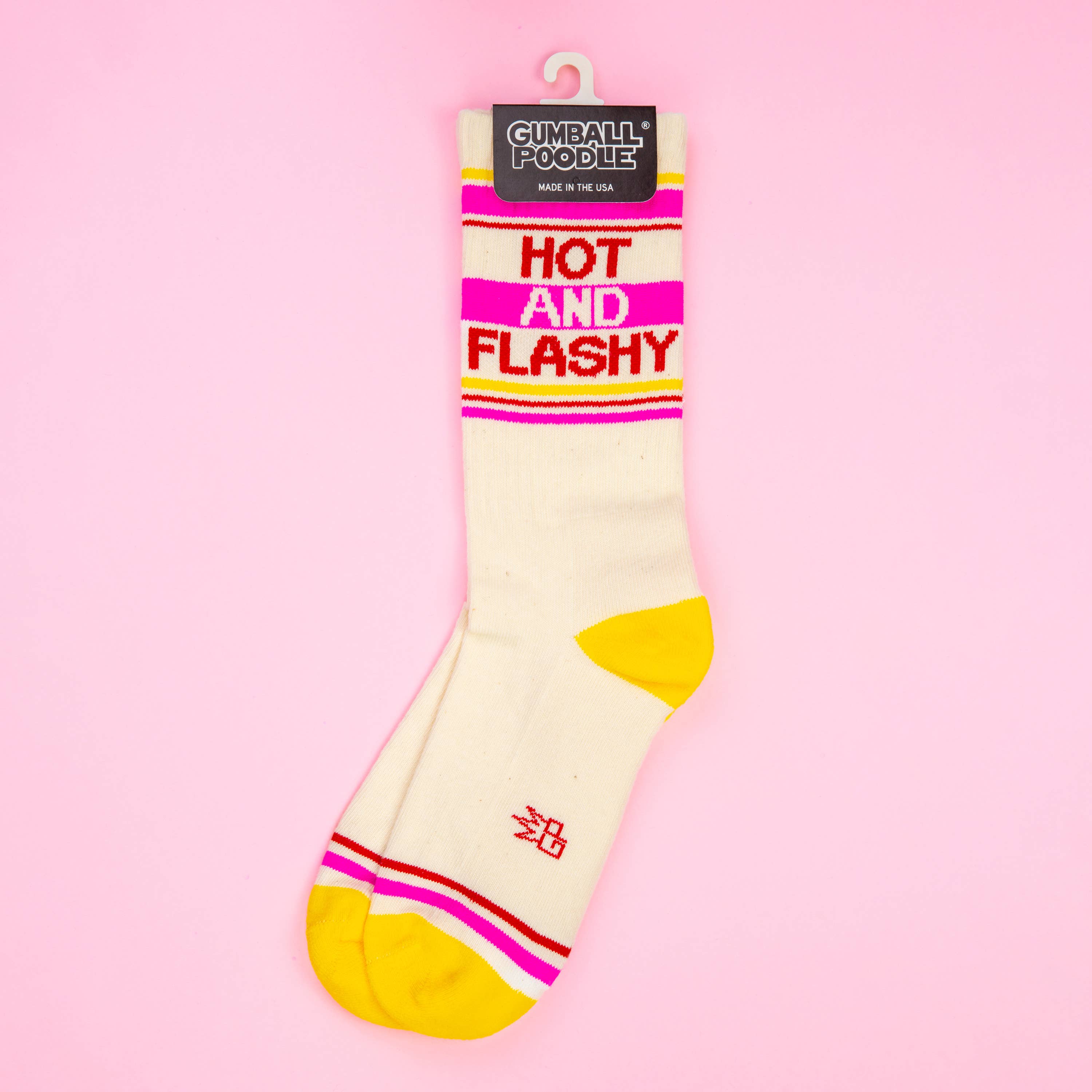 Hot and Flashy Gym Crew Socks - Image 3