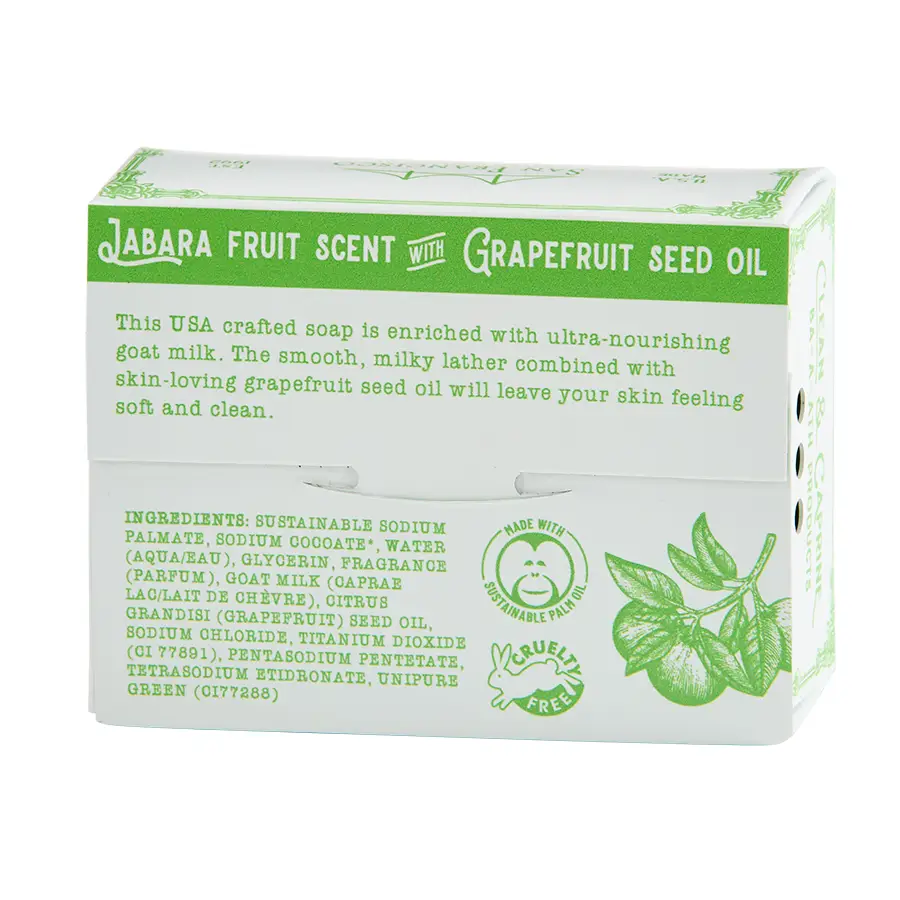 Jabara Goat Milk Bar Soap - Image 2