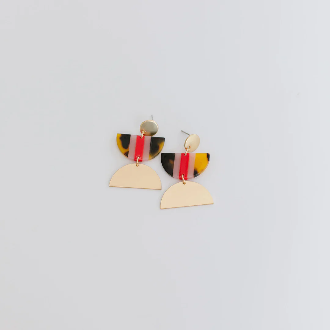 Jenna Earrings | Pinks
