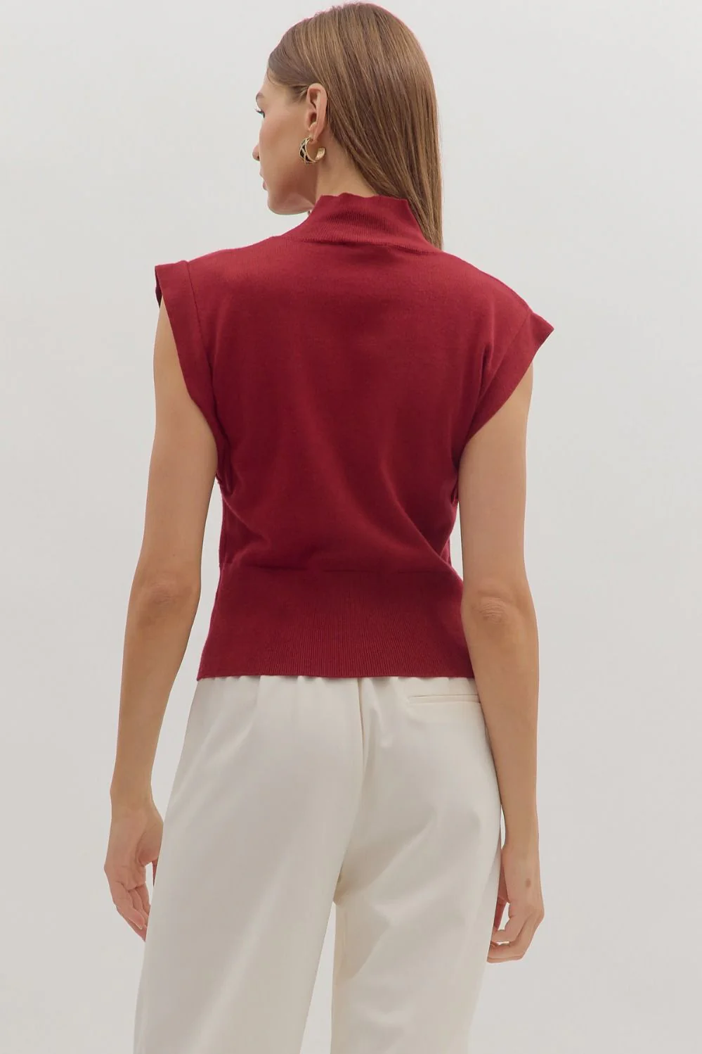 Josie Top | Burgundy - Image 4