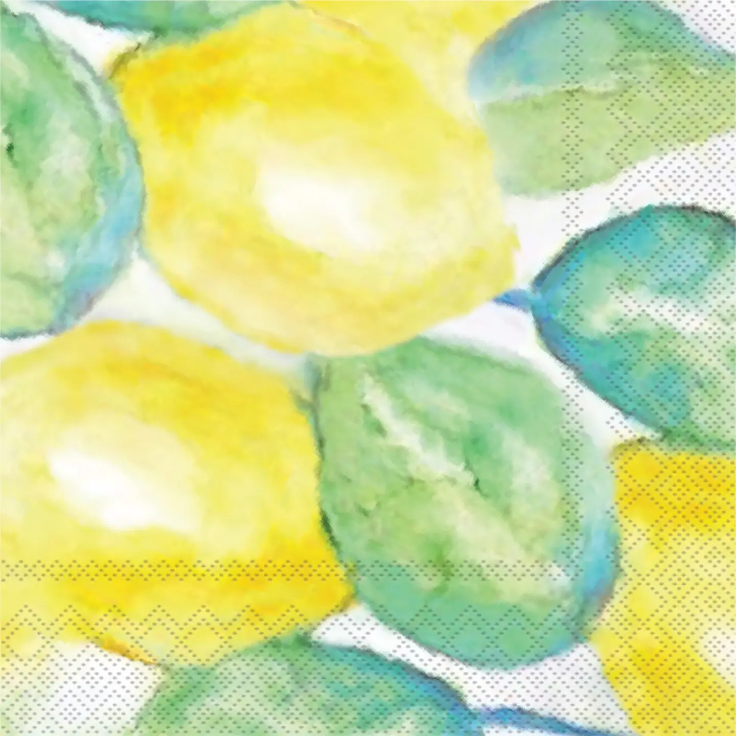 Lemon Verbena Cocktail Napkin Set