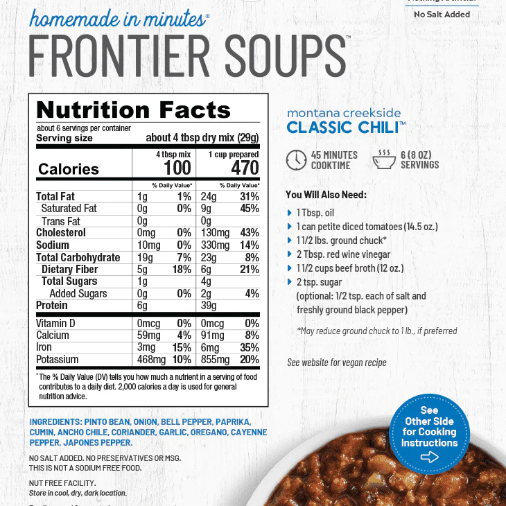 Montana Creekside Classic Chili Mix - Image 3