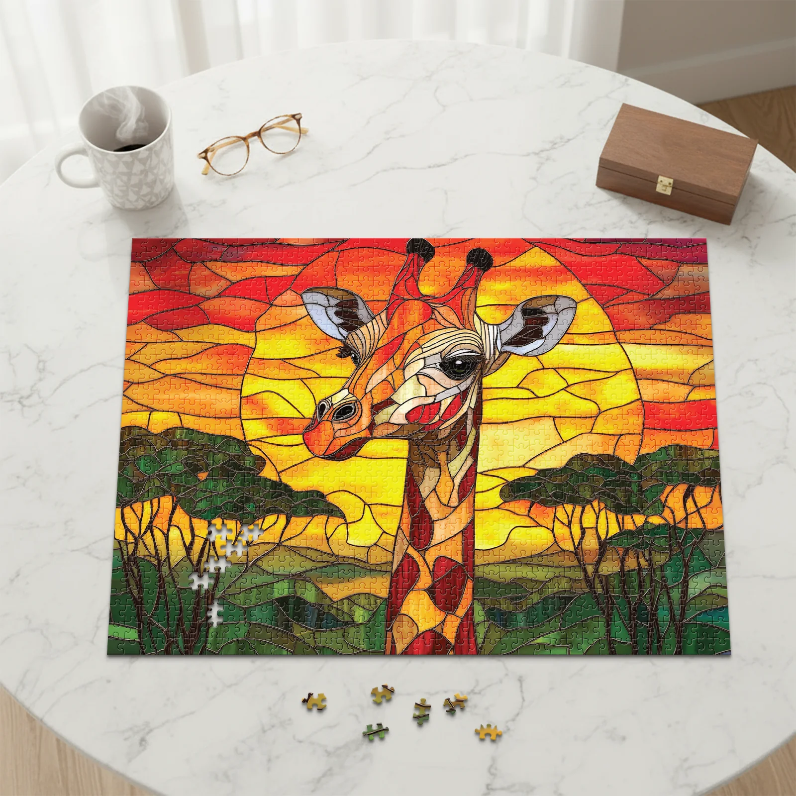No. 10 - Sunset Giraffe - Image 3