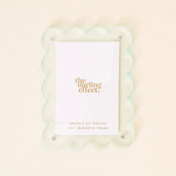 Pale Blue Mini Magnet Frame