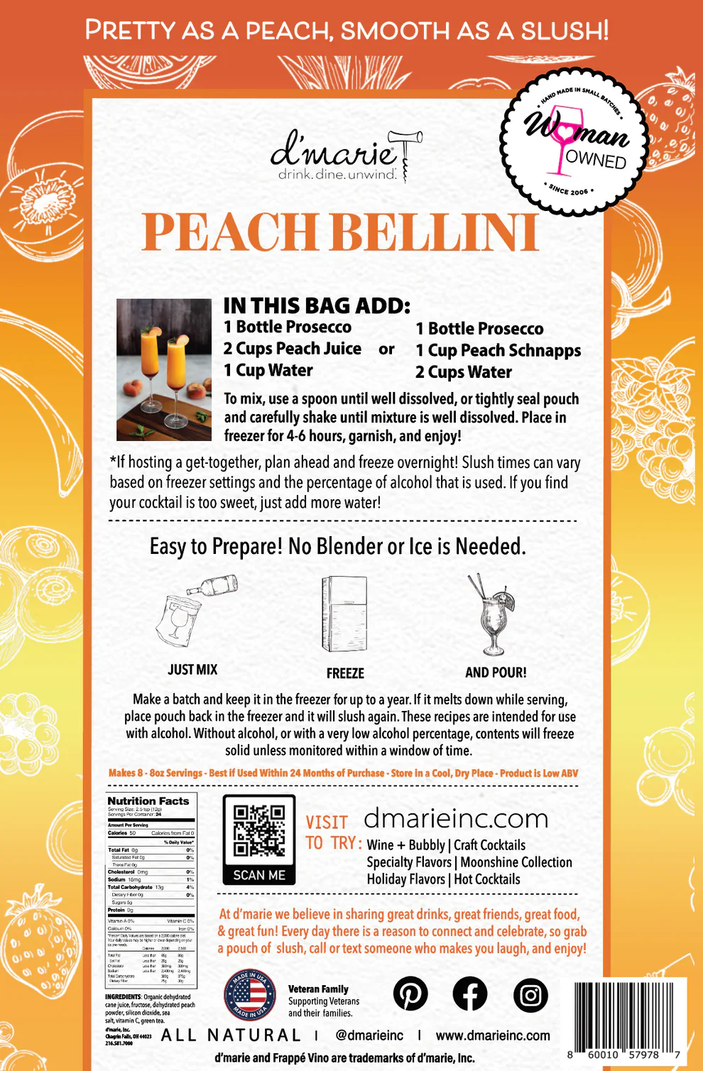 Peach Bellini Drink Mix - Image 2