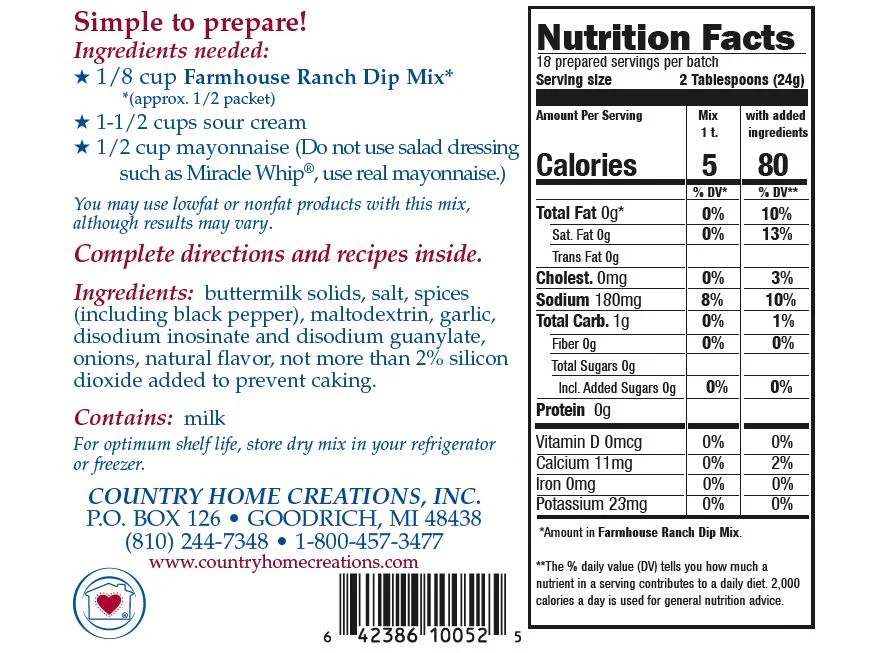 Farmhouse Ranch Dip Mix - Image 3
