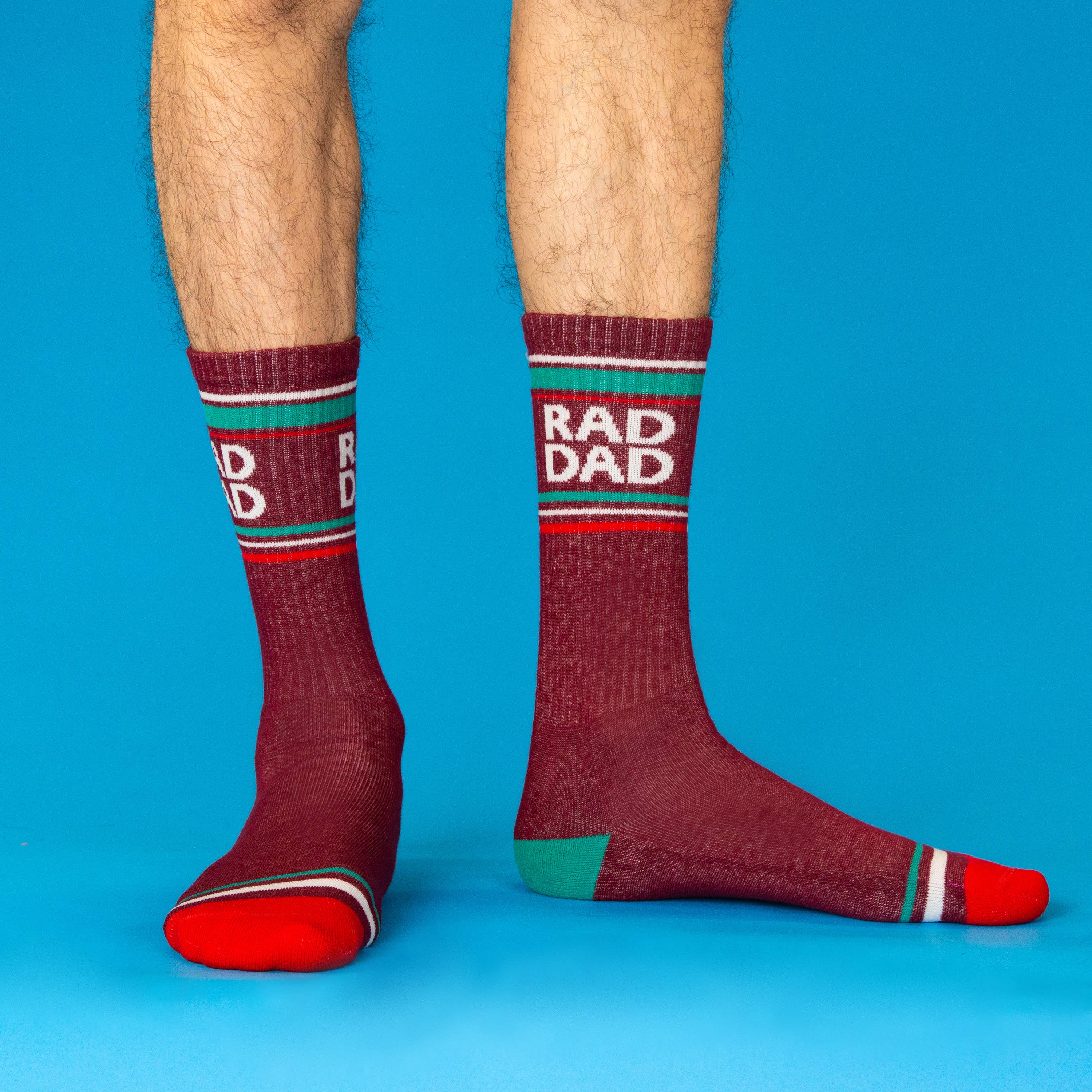 Rad Dad Gym Crew Socks - Image 7