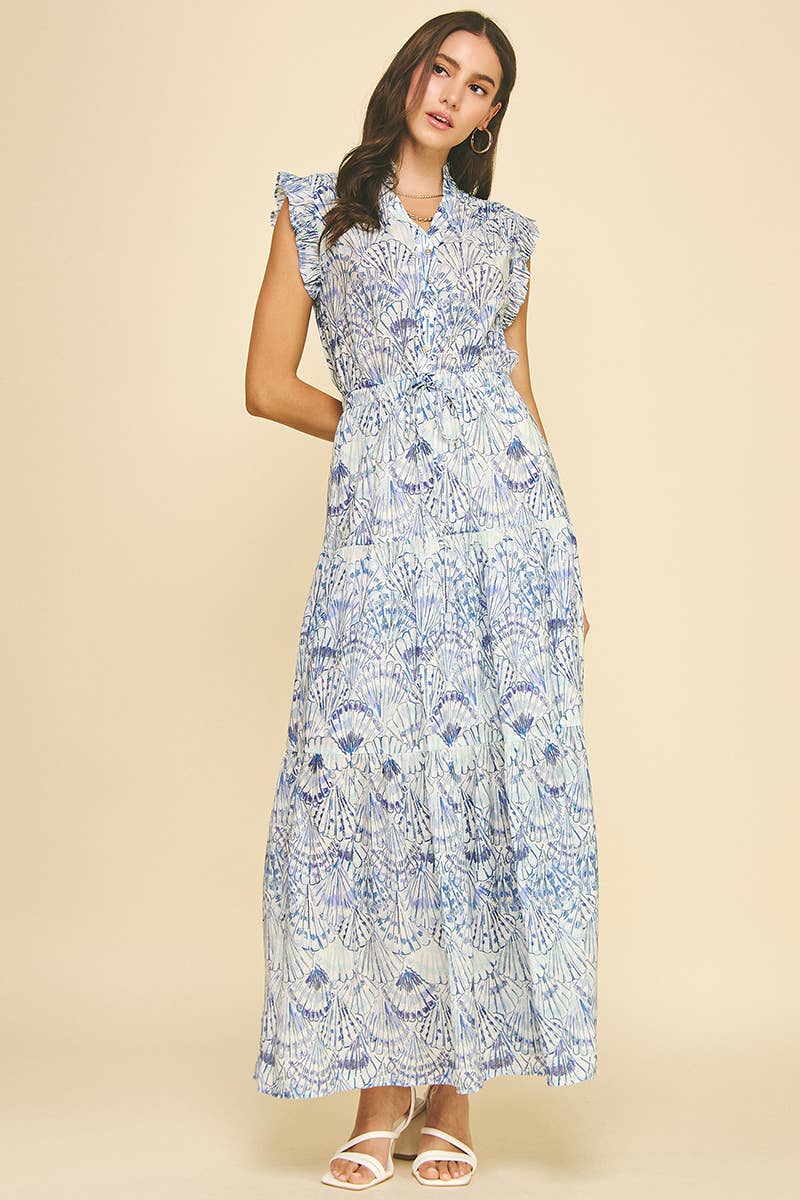 Seashell Maxi Dress - Image 3