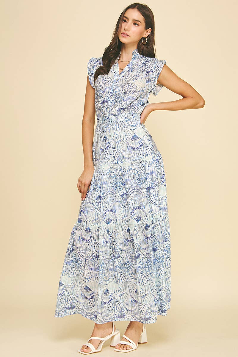 Seashell Maxi Dress - Image 5
