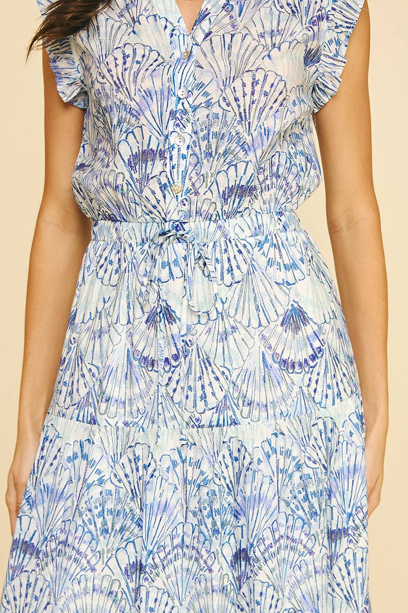 Seashell Maxi Dress - Image 7
