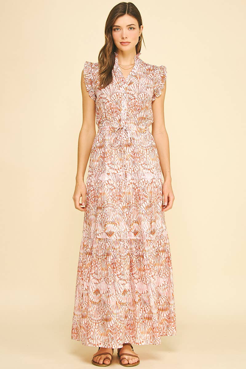 Seashell Maxi Dress - Image 8