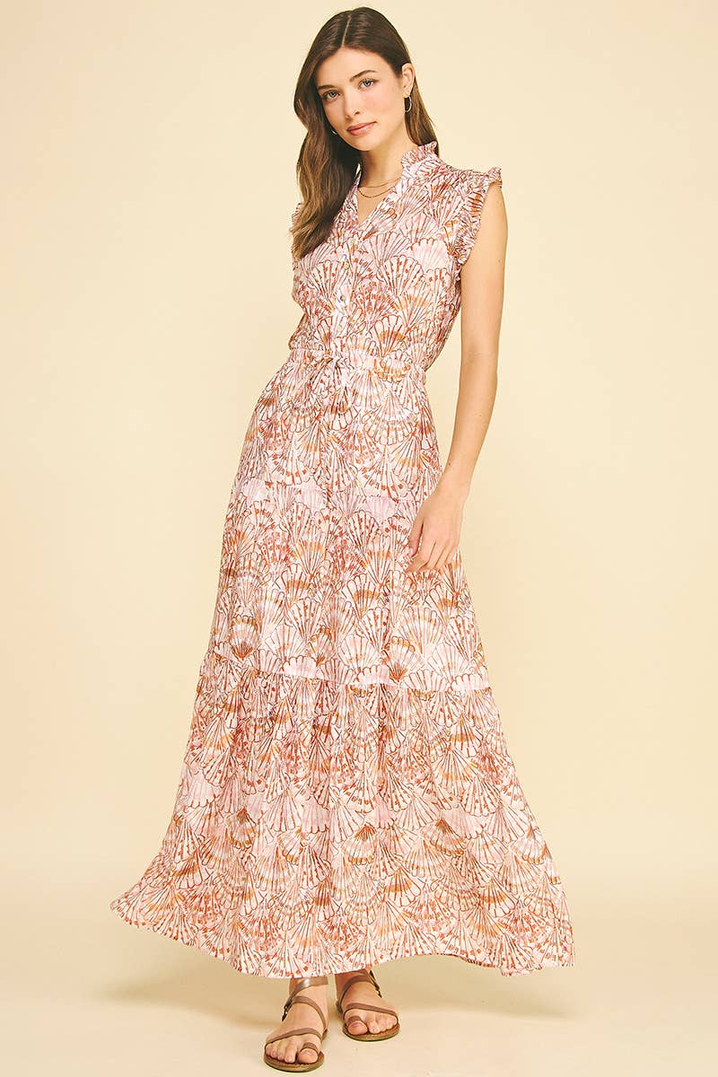 Seashell Maxi Dress - Image 9