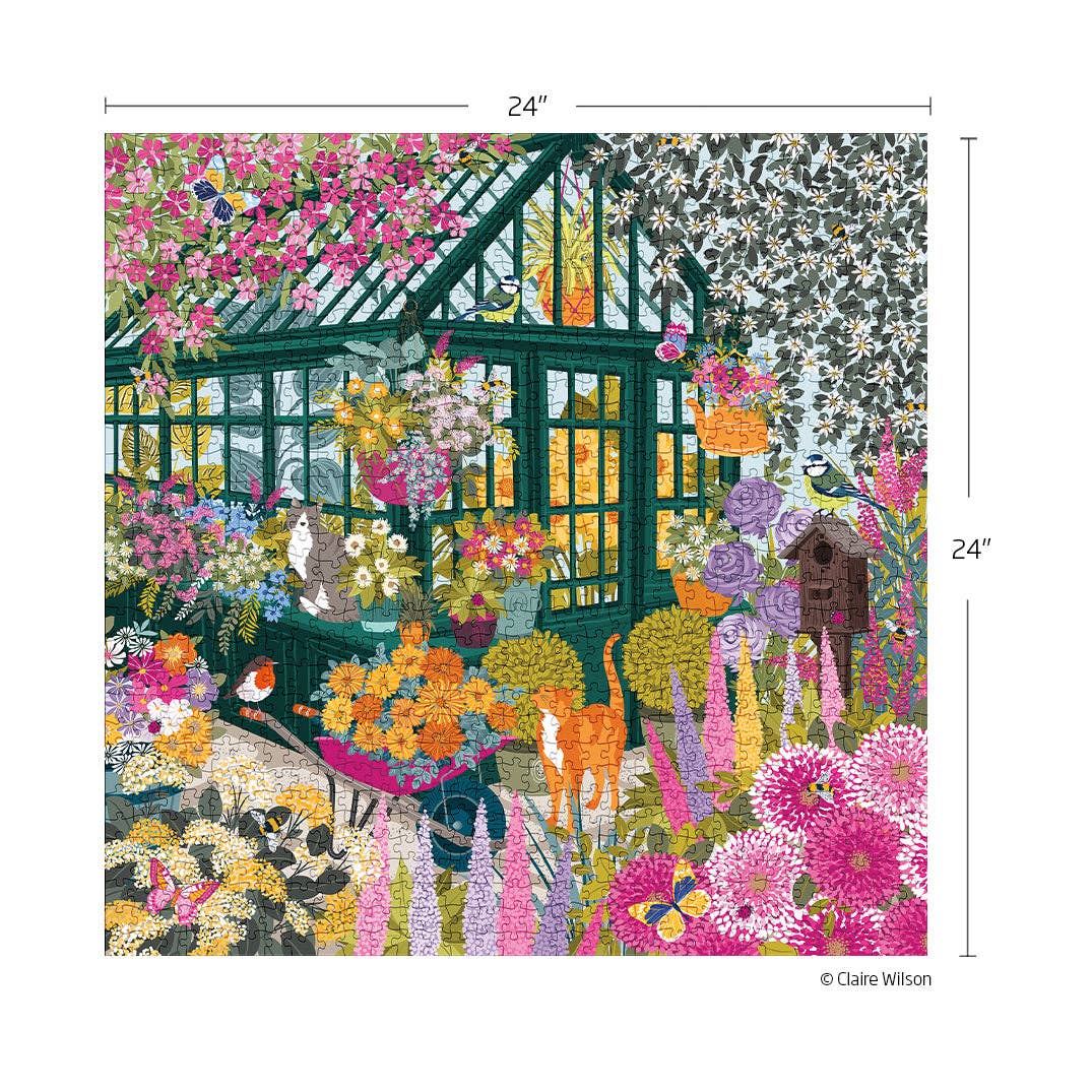 Spring Greenhouse 1000 Piece Puzzle - Image 3
