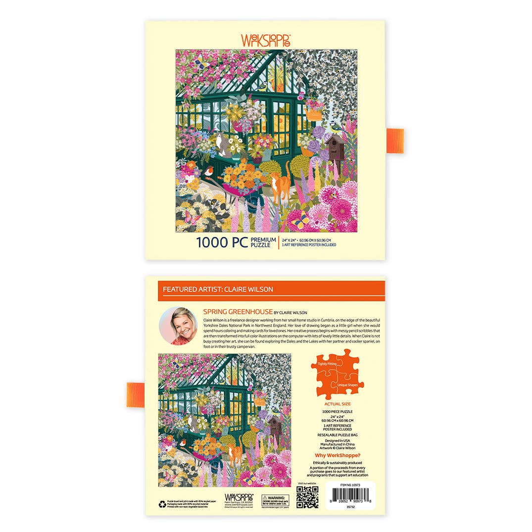 Spring Greenhouse 1000 Piece Puzzle - Image 4