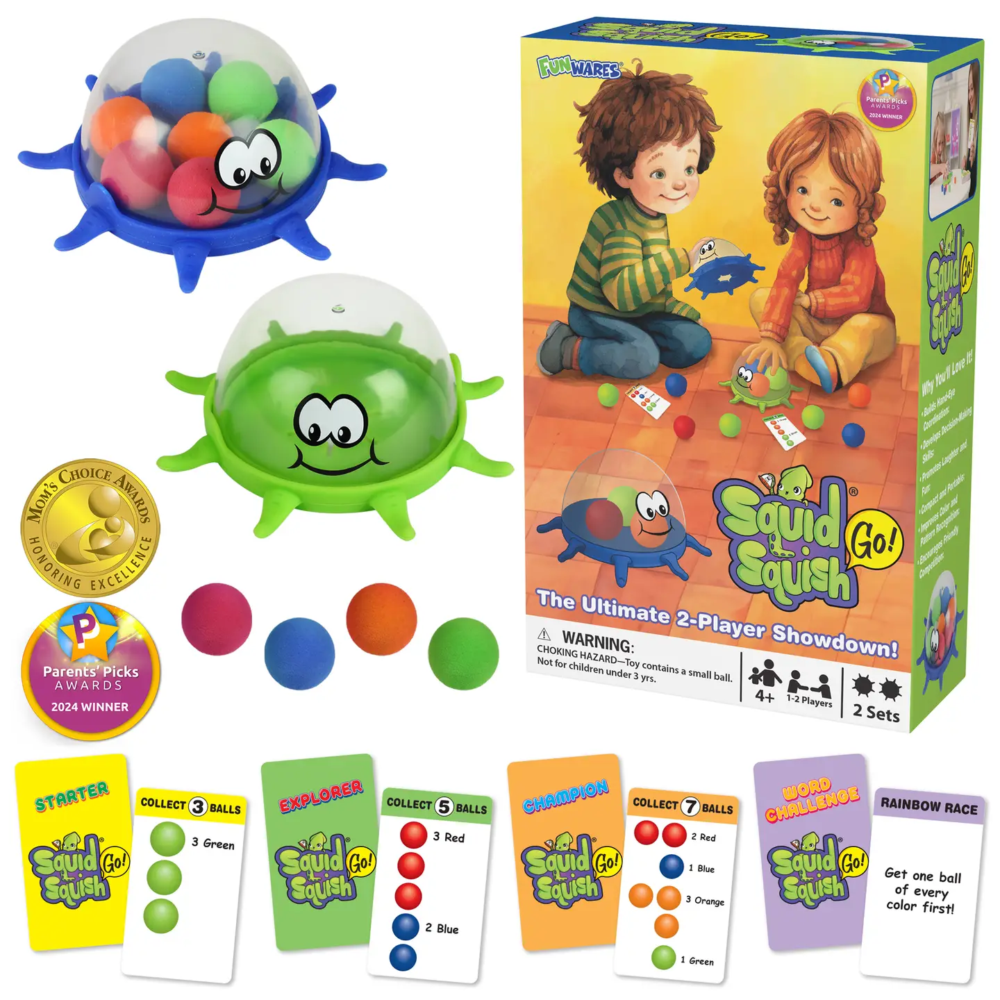 Squid Squish Go Game