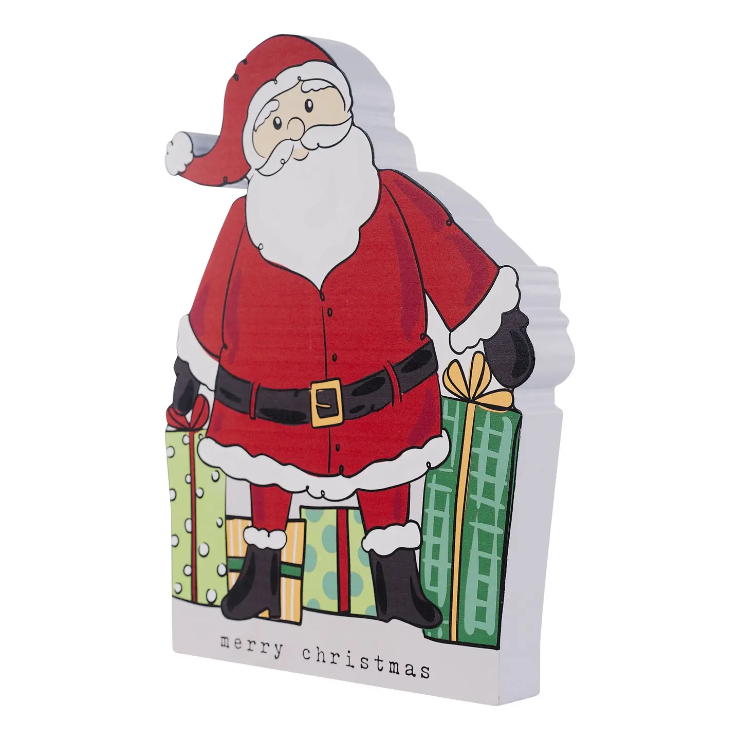 Standing Santa Wood Cutout - Image 2