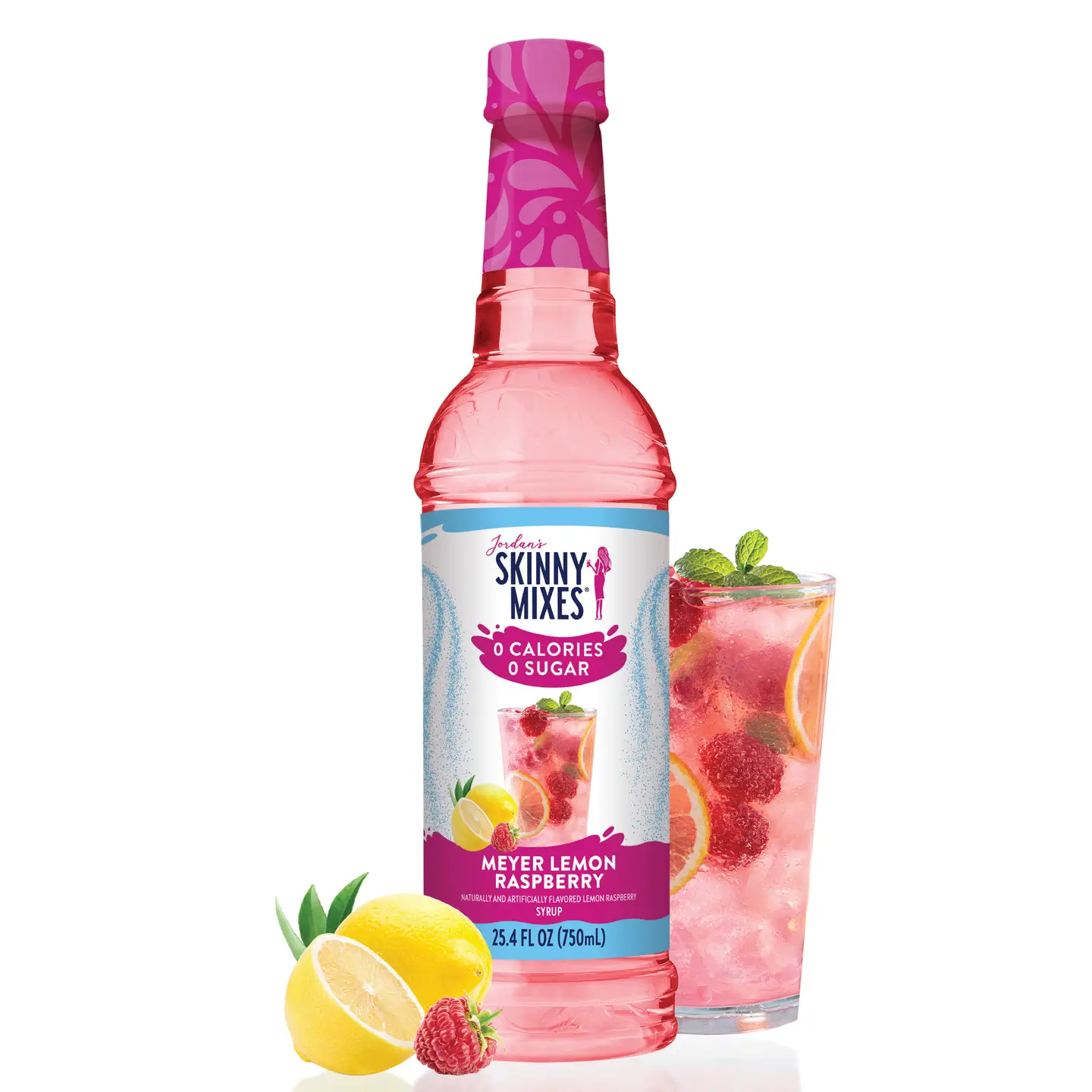 Sugar Free Lemon Raspberry Syrup