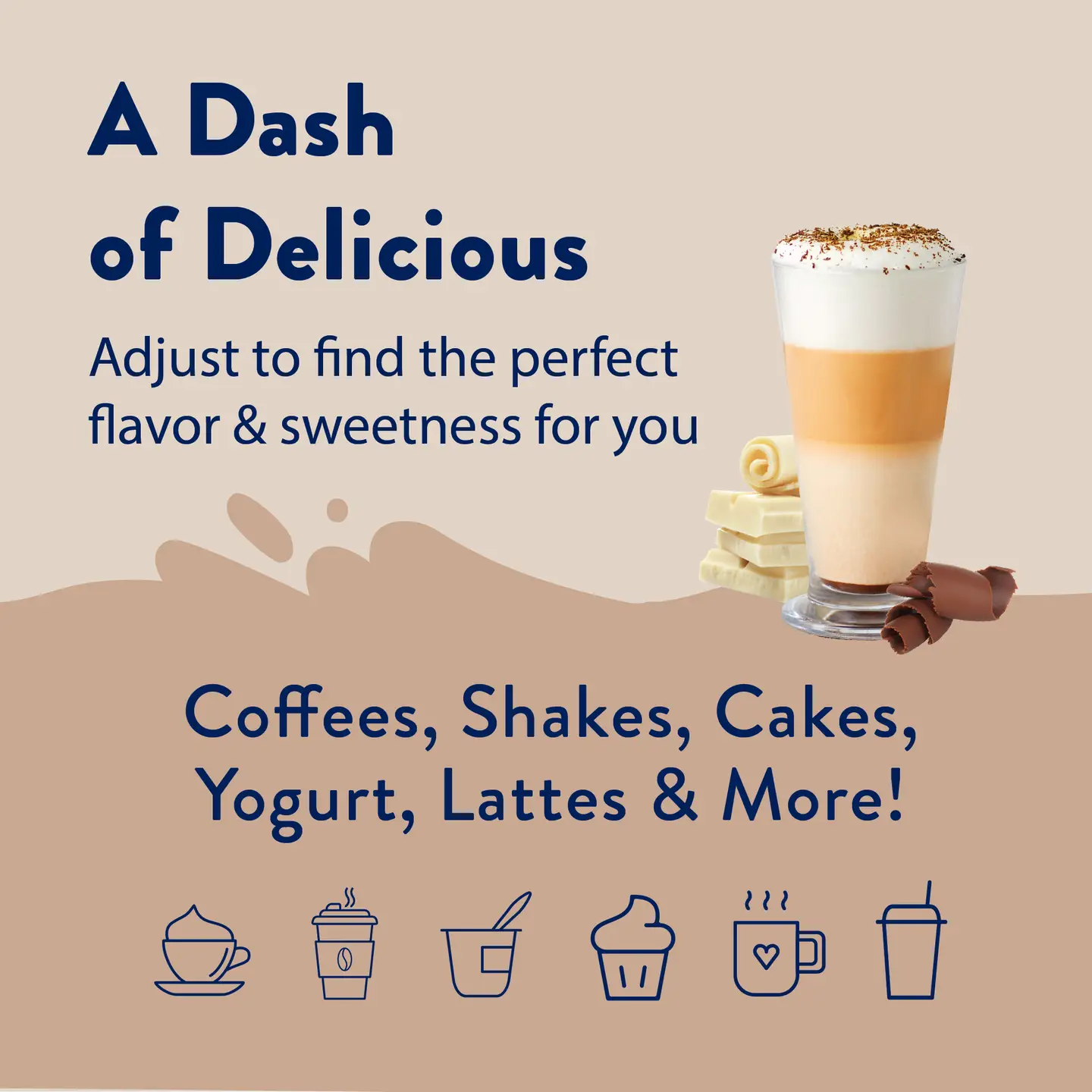 Sugar Free White Chocolate Mocha Syrup - Image 2