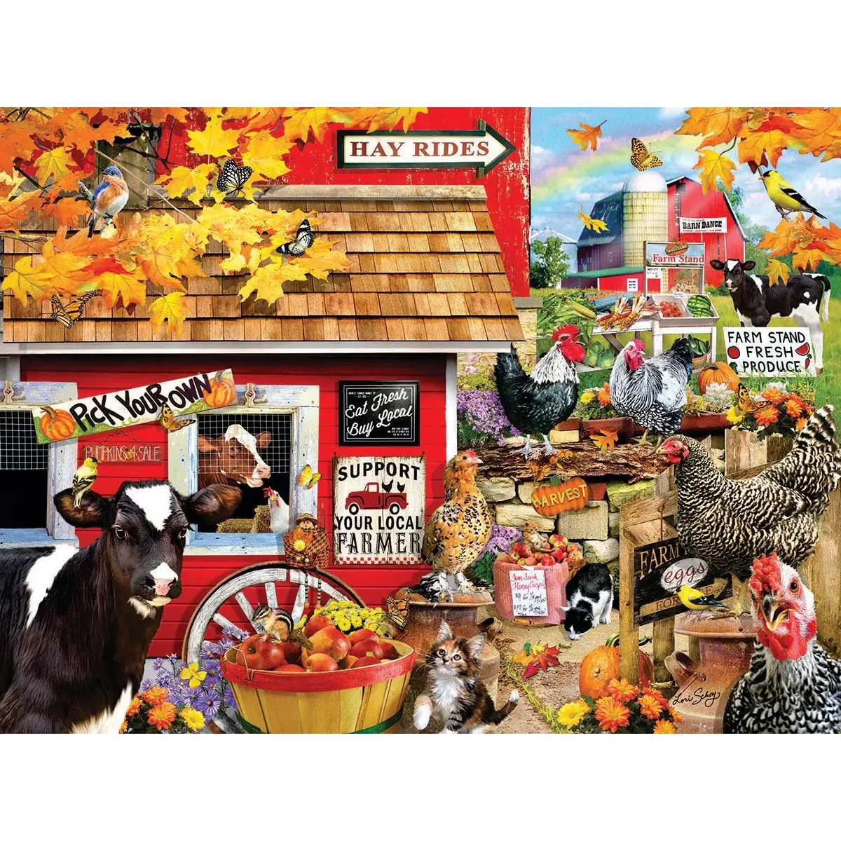 Support Your Local Farmer Puzzle - Image 2