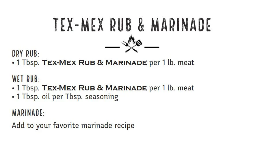 Tex Mex Rub & Marinade - Image 3